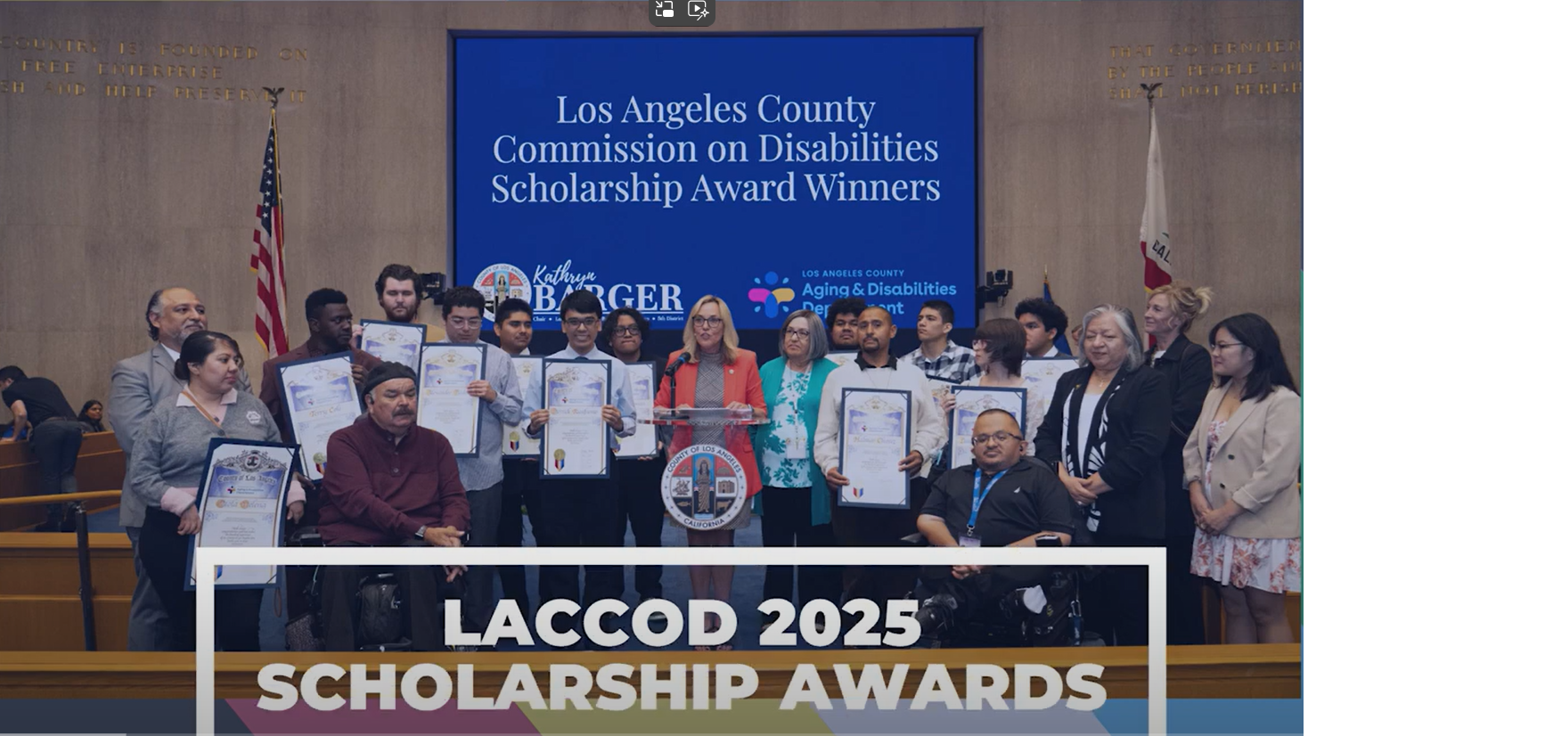 LACCOD 2025 Scholarship Awards
