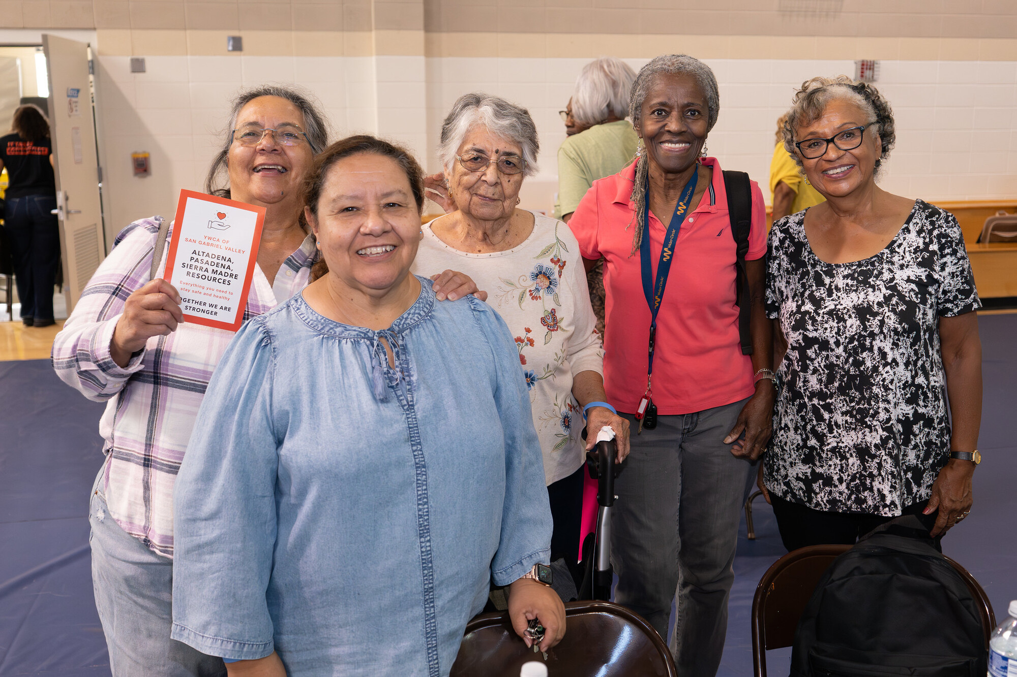 Group of older women smiling